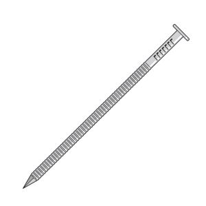 16D x 3-1/2 in. Ring-Shank Common-Box Nails, 316 SS - 5 Lbs.