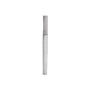 Freud Double Flute Straight Bit - 1/4 in. Dia. - 1/4 in. Shank: Carbide Height 7/8