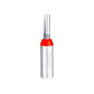 Freud Double Flute Straight Bit, 1/4 in. Dia x 3/4 in. Cutter Depth, 1/2 in. Shank