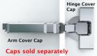 Grass Cabinet Door Hinge Kit - 160 Deg., Face-Frame, Self-Close, 1/2 in. Overlay - Single Door Kit