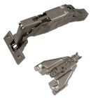 Grass Cabinet Door Hinge Kit - 160 Deg., Face-Frame, Self-Close, 3/4 in. Overlay - Single Door Kit