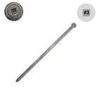 7 in. Aluminum Gutter Screw, Hex Head, Square Drive - Qty:10 + Bit
