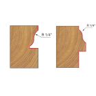 Freud Window Sash and Rail Bit Set. - 1/2 in. Shank