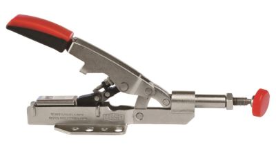 Bessey Inline Toggle w/ Flanged B-Plate 3/8 in. Clamp Cap