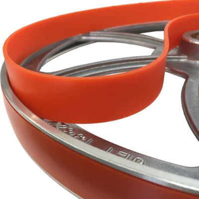 Blue Max Urethane Band Saw Tires 2-Pack - Fits Delta 10 Inch Bandsaw, 11/16 Inch Wide, No Adhesive Needed