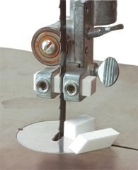 1-Inch Trapezoidal Bandsaw Guide Block Set (4-Piece) By SpaceAge Ceramics - Fits Many Bandsaws