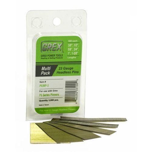 Multi-Pack 23 in. Ga. Headless Pins, Galvanized-Qty:3000
