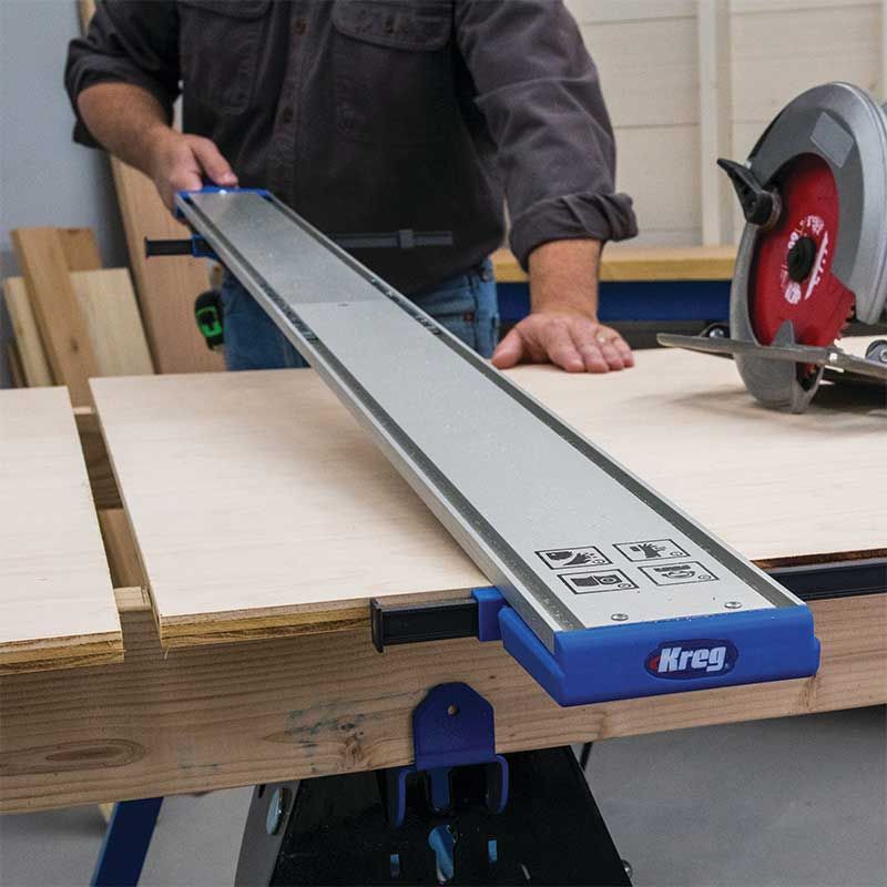 WINUS Edge Guide Positioning Cutting Board Tool, Electricity Circular Saw Trimmer Machine Machine Multi Function Wood Modified Frame Tool 7 Inch