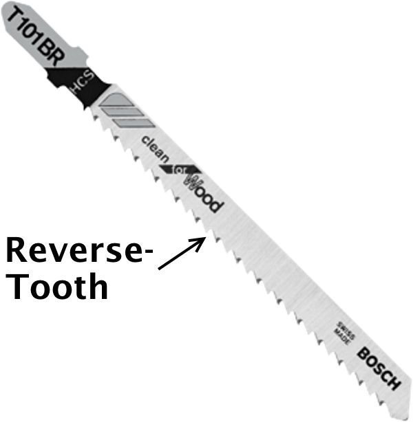 Eclipse EPT101BR Fine Cut Jigsaw Blades - 10TPI, 100mm, Pack Of 5, For Wood & Laminate