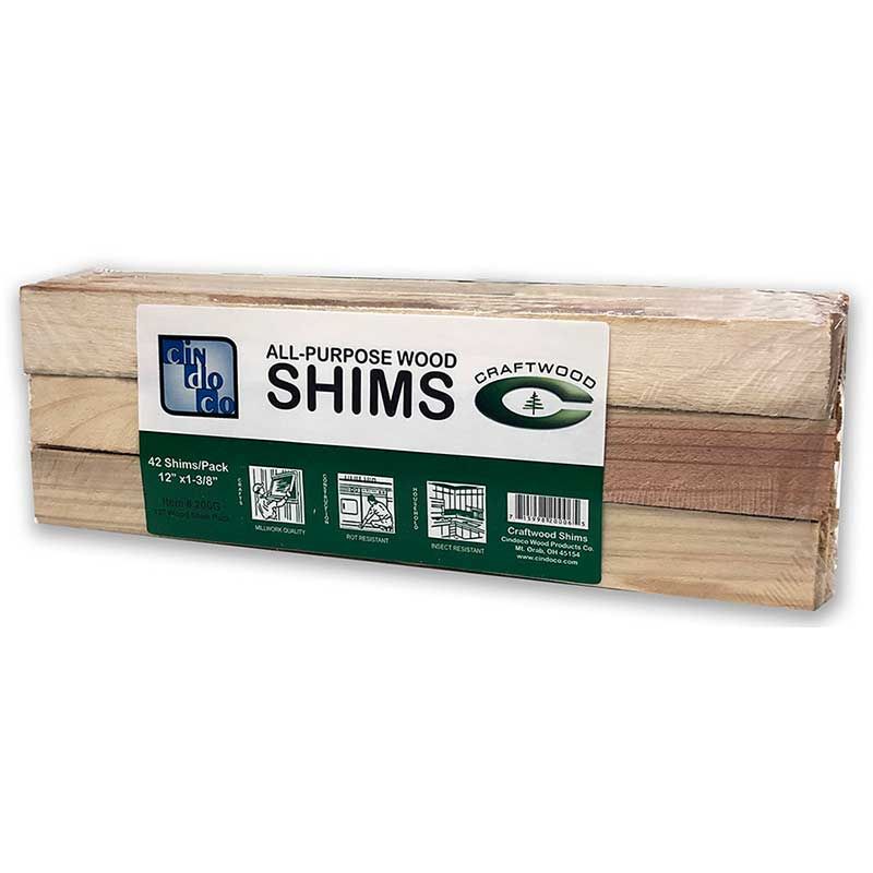 Wood Shims 12 inch 42 pack|McFeelys Screws and more