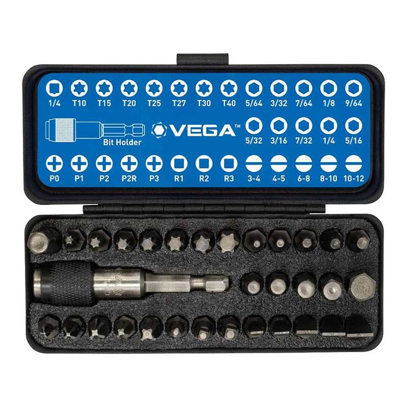 Vega 32 PC Security Driver Bit Sets|McFeelys Square Drive