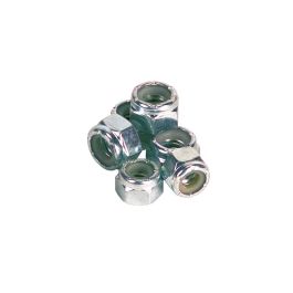 250-Pack Stainless Steel Nylon Insert Lock Nuts - #8-32 UNC Thread | 18-8 SS | ASME B18.6.3