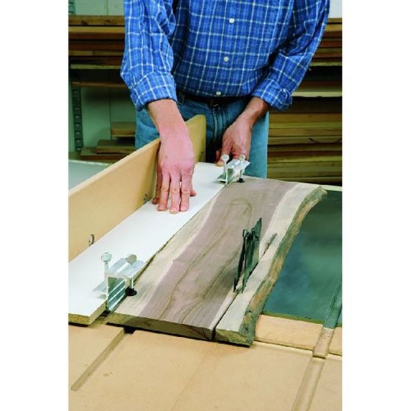 General Tools 846 Aluminum Adjustable EZ Pro True-Edger Jointer Clamp 2 in