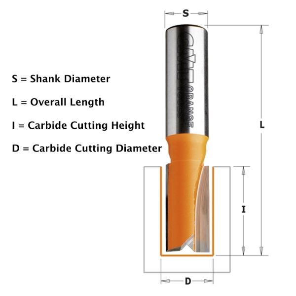CMT 102.060.31 Langgatboor Rechts 6mm schacht 16x50