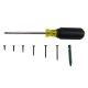 #6 Flat-Head, Black, Square-Drive Screw Assortment