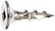 6 x 1-5/8 in. Bugle Head Wood Screw, 305 SS, Sq Dr