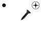 6 x 5/8 in. Black Wood Screws, Flat Head, Phillips Qty:30000
