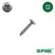 6 X 5/8 in. Pan Head, Full Thread, Zinc, Combo - 1 Lb.