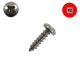 6 x 1/2 in.  Marine Screws, pan head screws