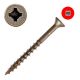 6 x 1-1/2 in. Flat Head Wood Screw Dry-Lube Qty:100
