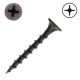 6 x 1-5/8  Course Threaded, Drywall Screws, Unplated Steel, Flat Head, Phillips Drive - QTY:5000