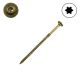 3/8 x 4 in. GRK Exterior RSS (Rugged Structural Screw), Washer-Head, Climatek-Coated, Star Drive Screws - Qty:50