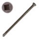 7 x 2-1/4 in. Metal Tap Trim Screw Dry-Lube Square Qty:100 - Small Image