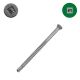 7 x 2-1/4 in. Self-Drilling Metal Screws, 410 Stainless Steel, Trim Head, Square Drive - Qty:1000