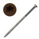 #7 x 2-1/4 in. Trim Head, 316 SS, Star, Red 01 - Qty:1750