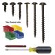 #8 ProMaster-Plus Washer-Head Screw Assortment Dry Lube