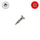 8 x 3/4 in.  Bugle Head Self-Drilling Wood Screws, 305 SS, Sq Dr - Small Image