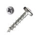 8 x 3/4 in. SPAX Interior Wood Screws,  Pan Head, Clear Zinc Plated, Combo Drive