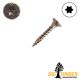 8 x 1 in. Big Timber Multi-Purpose Screw, Flat Head, Torx Qty:1446
