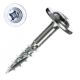 8 x 1 in. Drawer Front, Zinc, Washer Head, Combo - Qty:100
