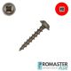 8 x 1 in. ProMaster Washer Screw Dry-Lube Combo Qty:100
