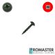 8 x 1 in. ProMaster-Plus Washer Head, Black, Combo - Qty:100
