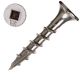 #8 x 1-1/8 in. Bugle Head Wood Screw, Stainless, Sq.  Qty:1000