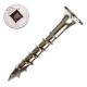 8 x 1-1/4 inch Bugle Head Wood Screw, Stainless Qty:100