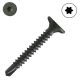 8 x 1-1/2 in. Big T Cement Board Screw, Self Tapping Metal, T-25 Qty:831