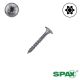8 x 1-1/4 in. SPAX Wafer Head, Partial Thread, HCR-X (Exterior) T-Star Plus - Qty:500