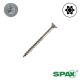 8 x 2 SPAX Flat Head, Partial Thread, HCR-X, Torx, Nibs, Qty:770