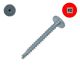10 x 2 in. Powerhead Cabinet-Mounting Screws, for Metal Studs, Square Drive - Qty: 200