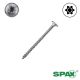 8 x 2 in. Wafer Head, Partial Thread, HCR-X,  T-Star Plus - Qty:140