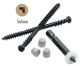 8 x 2-3/4 Cortex/Trex Deck Screws, Ceramic Coated, Truss Head, Square Drive - QTY:350 - 6PNW5