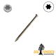 9 x 3 in. Big T Trim Head Wood Screw, Coated, Trim Head, T-20, White