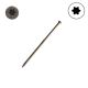9 x 4 in. Big T Trim Head Wood Screw, Coated, Trim Head, T-20, Bronze