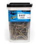 9 x 5 in. Big Timber Trim Head Wood Screw, Coated,