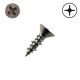 10 x 1 in. Marine, Stainless Steel, Flat Head, Phillips