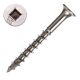 10 x 1-3/4 in. Bugle Head Wood Screw, 305 SS, Sq Dr Qty:3000