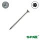 10 x 2-1/2 SPAX Multi-Material Ext. Deck Screws, Flat Head, HCR-X Coated, T-Star Plus Drive - QTY:81 + 1 Bit